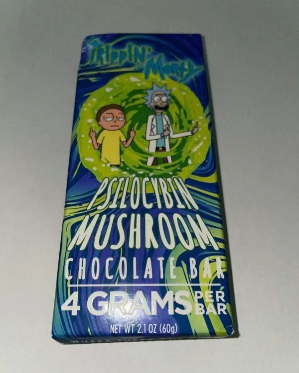 trippin morty psilocybin mushroom chocolate bar for sale, psilocybin chocolate bars for sale